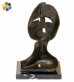 bronzov� kubistick� maska od Miguel Gu�a 7 - pohled 3 - www.colormarket.cz
