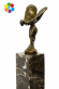 bronzov abstraktn socha Spirit of Ecstasy 9 - pohled 1 - www.colormarket.cz