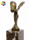 bronzov abstraktn socha Spirit of Ecstasy 9 - pohled 2 - www.colormarket.cz