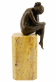 bronzov� socha �ena na mramorov�m podstavci 17 - pohled 2 - www.colormarket.cz