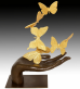 bronzov� socha Flying Away mot�lci limitovan� vyd�n� 24 - pohled 1 - www.colormarket.cz