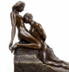 bronzov� socha Idole �ternelle na mramorov�m podstavci 28 - pohled 2 - www.colormarket.cz