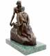 bronzov� socha Idole �ternelle na mramorov�m podstavci 28 - pohled 4 - www.colormarket.cz