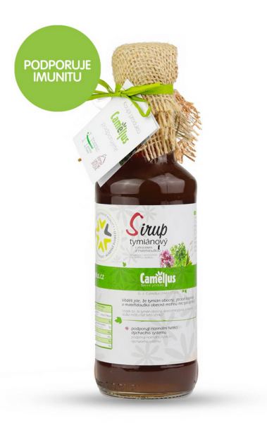 sirup Klasik tymiánový s jitrocelem a mateřídouškou 0,2l | Bylinné ...