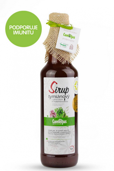 sirup Klasik tymiánový s jitrocelem a mateřídouškou 0,5l | Bylinné ...