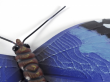 kovov� dekorace na ze� sada t�� mot�l� 12 - pohled 2 - www.colormarket.cz
