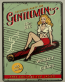 retro kovov� cedule na ze� Gentleman 1 - www.colormarket.cz