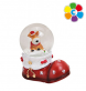 sn�hov� koule s v�no�n� figurkou v boti�ce Mikul�e 1 - pohled 2 - www.colormarket.cz