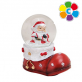 sn�hov� koule s v�no�n� figurkou v boti�ce Mikul�e 1 - pohled 3 - www.colormarket.cz