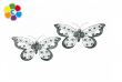 kovov� dekorace na ze� Mot�l - 2 kusy - pohled 1 - www.colormarket.cz