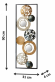 kovov� dekorace na ze� 33 - pohled 3 - www.colormarket.cz