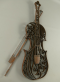 kovov� dekorace na ze� v rustik�ln�m stylu Housle 38 - pohled 2 - www.colormarket.cz
