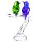 sklen�n� so�ka v murano stylu Pt��ci 8 - pohled 2 - www.colormarket.cz