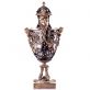 porcel�nov� v�za s v�kem a bronzov�mi aplikacemi 13 - pohled 2 - www.colormarket.cz