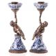 sada porcel�nov�ch sv�cn� s bronzov�mi dopl�ky 12 - pohled 1 - www.colormarket.cz