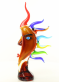 sklen�n� abstraktn� so�ka v murano stylu 13 - pohled 1 - www.colormarket.cz