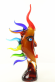 sklen�n� abstraktn� so�ka v murano stylu 13 - pohled 2 - www.colormarket.cz