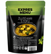 �lut� kari s tofu dv� porce