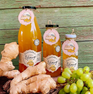 z�zvorka z�zvorov� sirup s bezem a citronem