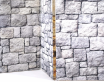 parav�n trojd�ln� d�evo, pl�tno Brick 3 - pohled 2 - www.colormarket.cz