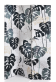parav�n, z�st�na trojd�ln� d�evo, pl�tno Leaves 4 - pohled 1 - www.colormarket.cz