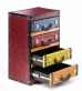 komoda se �ty�mi z�suvkami ve tvaru kufr� 7 - pohled 2 - www.colormarket.cz