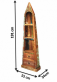d�ev�n� sk���ka, reg�l ve tvaru lo�ky ve vintage stylu 11 - pohled 5 - www.colormarket.cz