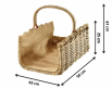 ratanov� ko� na d�evo 23 - pohled 4 - www.colormarket.cz