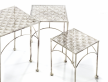 sada kovov�ch stolk� na kv�tiny 16 - pohled 2 - www.colormarket.cz