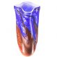 sklen�n� v�za v murano stylu 48 - pohled 2 - www.colormarket.cz