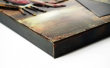 kovov obraz s 3D motivem Caf 27 - pohled 2 - www.colormarket.cz