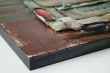 kovov� obraz s 3D motivem Z�pad slunce 28 - pohled 2 - www.colormarket.cz