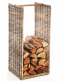 stojan na d�evo z ratanu 35 - pohled 1 - www.colormarket.cz