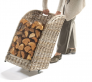 ratanov� voz�k a stojan na d�evo 37 - pohled 2 - www.colormarket.cz