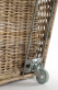 ratanov� voz�k a stojan na d�evo 37 - pohled 5 - www.colormarket.cz