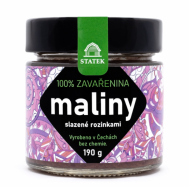 malinov� zava�enina slazen� rozinkami 100% ovoce 190g