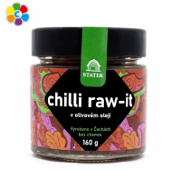 chilli raw-it v olivovm oleji 180g