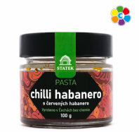 pasta z �erven�ch chilli Habanero 100g