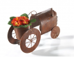 kovov� stojan na kv�tiny ve tvaru traktoru 23 - pohled 2 - www.colormarket.cz