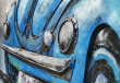 kovov� obraz s 3D motivem Beetle 36 - pohled 3 - www.colormarket.cz