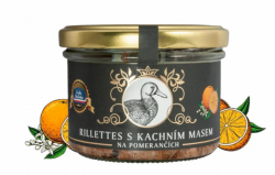 rillettes s kachn�m masem na pomeran��ch 180g