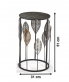odkl�dac� stolek kombinace kovu se d�evem 22 - pohled 3 - www.colormarket.cz