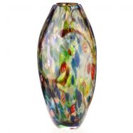 sklen�n� v�za v murano stylu 46
