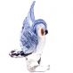 sklenn soka v murano stylu Sova 9 - pohled 2 - www.colormarket.cz