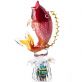 sklen�n� so�ka v murano stylu ve tvaru ryby 20 - pohled 1 - www.colormarket.cz