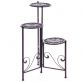 kovov� stolek na kv�tiny trojd�ln� 31 - www.colormarket.cz