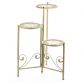 kovov� stolek na kv�tiny trojd�ln� 32 - www.colormarket.cz