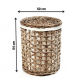 ratanov� ko� na pr�dlo s v�kem 8 - pohled 3 - www.colormarket.cz