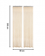 dve�n� z�v�s ze spleten�ch bavln�n�ch lanek dvoud�ln� 17 - pohled 3 - www.colormarket.cz
