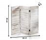 mal� stoln� d�ev�n� trojd�ln� parav�n, z�st�na 5 - pohled 2 - www.colormarket.cz